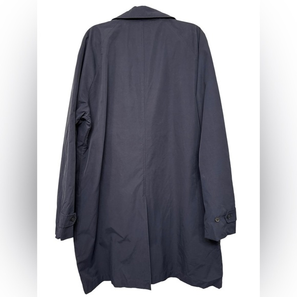 J by J Crew Mens Trench Coat XL - Picture 2 of 6